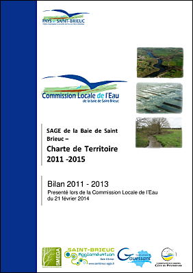 Bilan 2013 de la Charte de territoire  - Plan de lutte contre les algues vertes en baie de St-Brieuc
