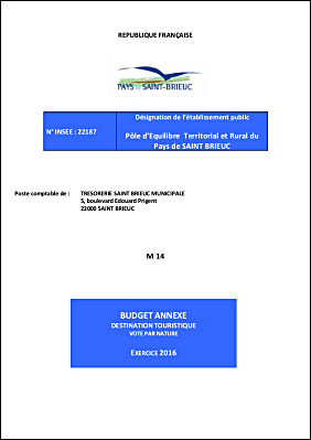Budget annexe 2016 - Destination touristique.pdf