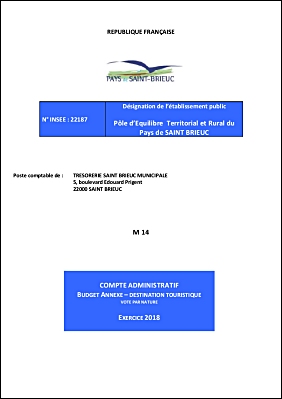 Compte administratif 2018 - budget annexe destination.pdf