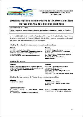 BC-2021-017 Avis de la CLE Diagnostic ponctuel zones humides - FREHEL Sables dOr.pdf
