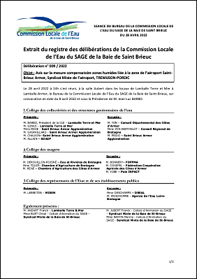 BC-2022-009 Avis de la CLE Sollicitation avis mesure compensatoire ZA aeroport Tremuson Pordic.pdf