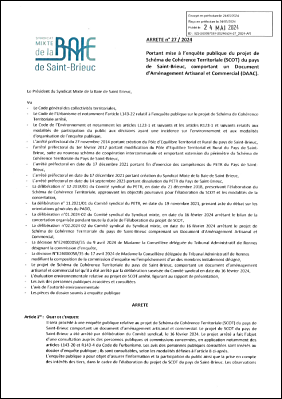 27.2024 Arrt portant mise  enqute publique du projet de SCoT_exe.pdf