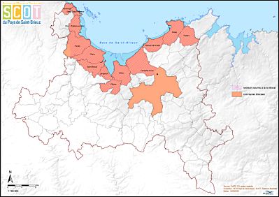 Communes littorales et soumises  la Loi Littoral - territoire du SCOT du pays de Saint-Brieuc.jpg