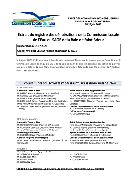 C-2025-015 Avis de la CLE sur lentr�e en r�vision du SAGE.pdf