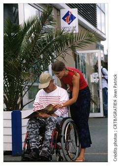 Tourisme et handicap - cr�dits photo CRTB GRATIEN Jean Patrick