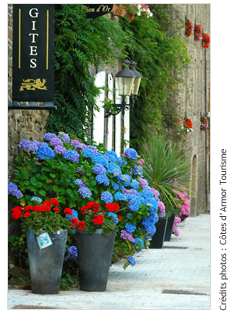 Fleurissement - cr�dits photo C�tes d'Armor Tourisme