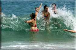 photo baine de mer cr�dits photos C�tes d'Armor Tourisme