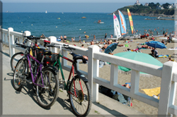 photo v�los plage de Saint Quay Portrieux - cr�dits photo Bruno Todesco