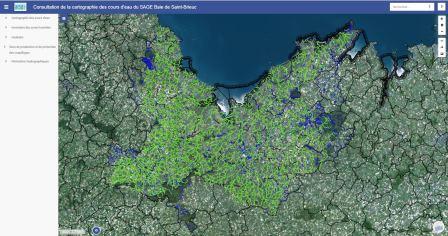 mviewer consultation cours d'eau