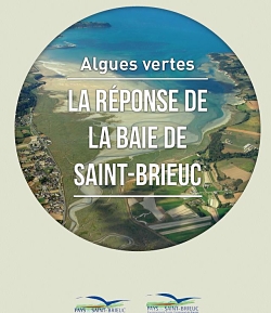 page de couverture dossier de presse du Plan de Lutte contre les Algues Vertes