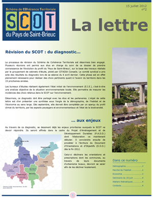 photo la lettre du SCOT