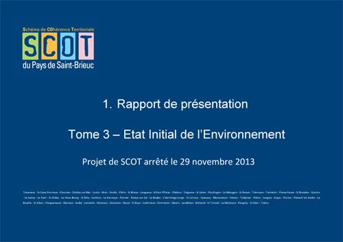 rapport de prsentation tome 3 SCOT arrt