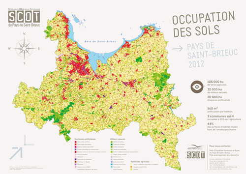 carte occupation des sols 2012