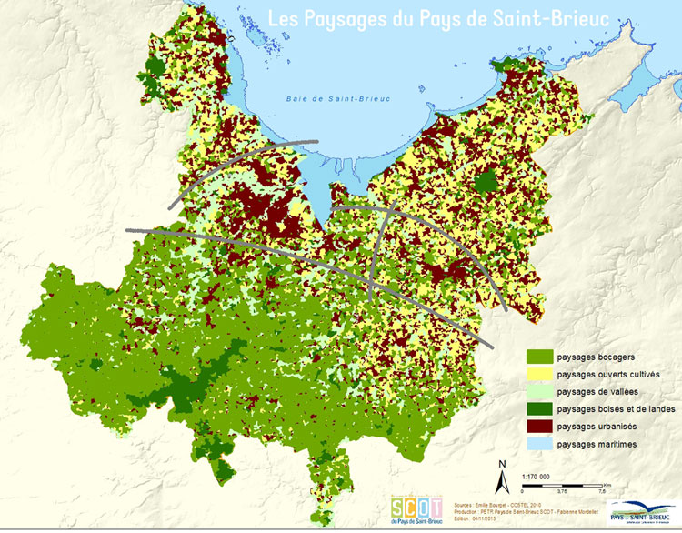 carte les paysages du pays de saint-brieuc