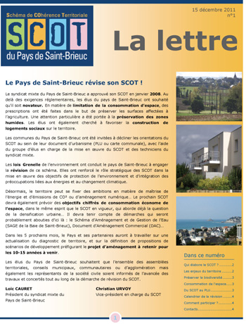 photo la lettre du SCOT