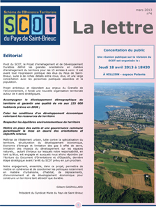 la lettre du SCOT n4 mars 2013