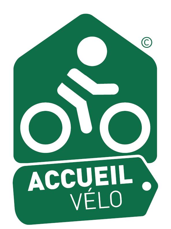 Logo accueil vélo route